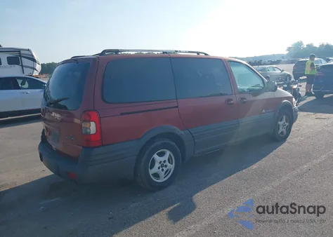 2000 Pontiac Montana M16 из США, поврежденный, VIN 1GMDX03E6YD205715